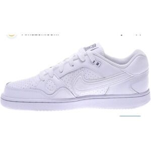 Nike Force Son of Force‎ Triple White Basketball Athletic White Leather Shoes 7Y